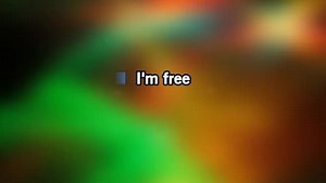 Karaoke I'm Free - Tommy - CDG, MP4, KFN - Karaoke Version