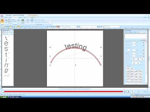 Brother PE Design Next: Fit text to path (Lesson 12)
