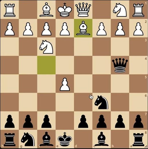 England Gambit (win in 8 moves)