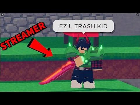 I made this STREAMER RAGE (Roblox Bedwars)