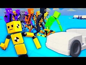 Ragdoll being chased around - Fun with Ragdolls