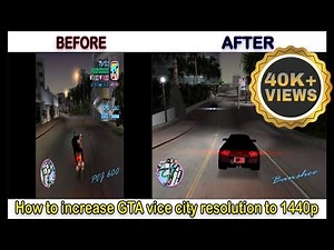 Fix GTA-VC Short Screen Problem | Gta Vice City Resolution Problem Solve (for all windows)