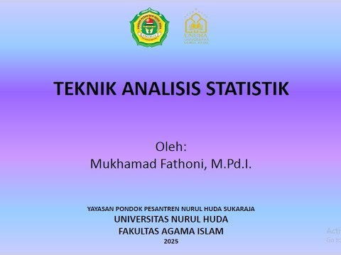 Teknik Analisis Statistik
