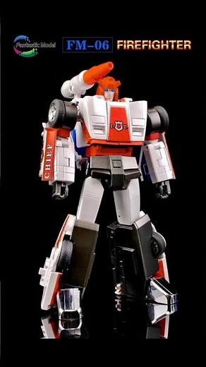 Transformers Masterpiece G1 Red Alert by Fantastic Model (Fanstoys) #transformers #redalert