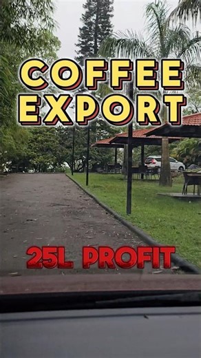 1 container coffee export can earn you 25 lakhs of profit
