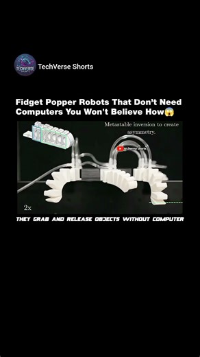 😱 Fidget Popper Robots That Don’t Need Computers#shorts#engineering
