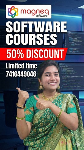 MAGNEQ SOFTWARE on Instagram: "Andar ki makara Sankranti subhakankshalu 🙏✨ Want to get your software job needs to have the right skill and path to reach it 😃 We are giving your course and placement with 50% discount in :- Java Full stack Python Full stack .Net Full stack QA automation testing Devops Multicloud Mainframes Cyber security Data science with AI HR ServiceNow It's applicable for Freshers, Experience, career gap, Shifting your career from Non-IT to IT Free demo too ✨😃 If interested: