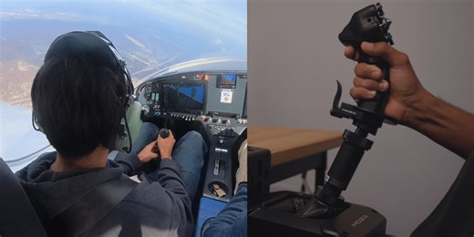 Review: Learning to fly with flight simulators – Logitech vs Moza vs IRL [Video]