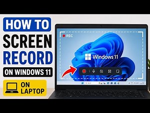 How to Screen Record on Windows 11 Laptop | No Software Needed (2026)