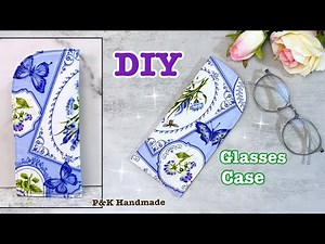 So Cute! How to Make A Glasses Case😎