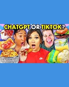 Try Not To Fail: AI or TikTok Food Trend! 📱 #foodchallenge #food #trend #PVF | REACT Bullseye