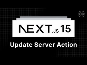 Next.js 15 Tutorial - 79 - Update Server Action