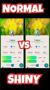 Normal vs shiny Pokemon #pokemon #pokemongo #pokémon #pokémongo #shinypokemon #shorts #shinypokémon