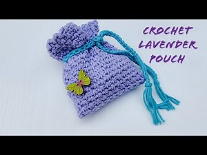 How to crochet Pouch Easy and Beautiful great for Beginners