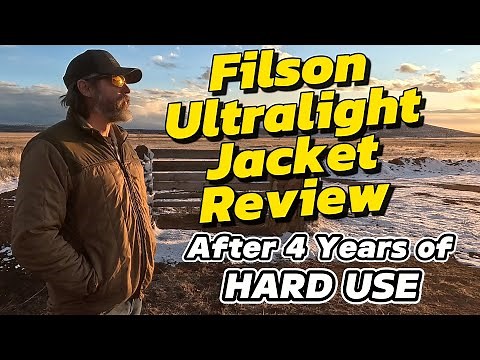 Filson Ultralight Jacket Review After 4 Years of HARD USE