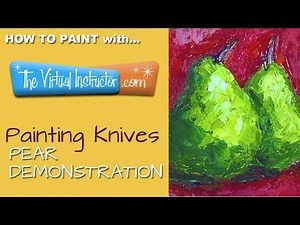 Knife Painting with Acrylics