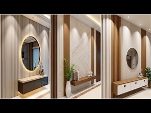 Top 100 Modern Wall Decoration Ideas | Best Living Room Wall Cladding & Interior Design Trends 2025