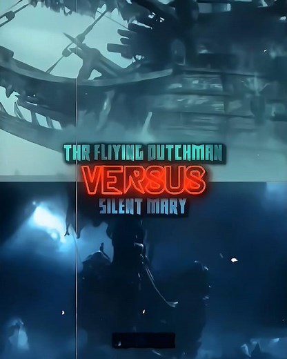 the flying dutchman vs silent Mary #theflyingdutchman #piratesofthecaribbean #vs #ship #fyp #shorts