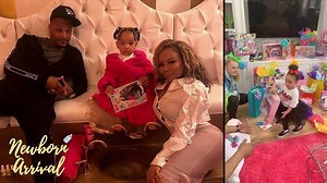 T.I. & Tiny Host 3rd Birthday Party For Daughter Heiress! 🎉 #ti #tiny #heiress | Newborn Arrival