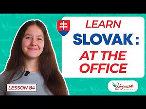 At the OFFICE in SLOVAK!