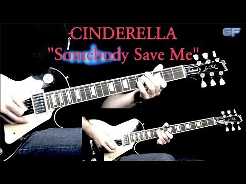 Cinderella - "Somebody Save Me" - Rock Guitar Lesson (w/Tabs)