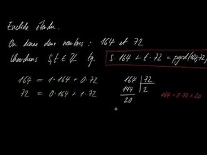 exemple Euclide étendu