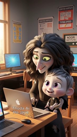 Computer Center Main Bhoot 😱 #chudail #bhoot #shorts