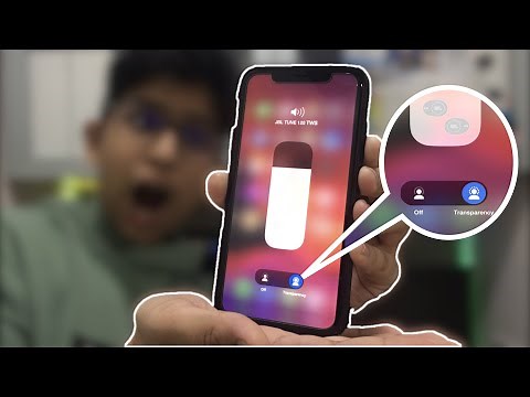 How to enable Transparency Mode on any wireless or wired Earphones Like AirPods Pro