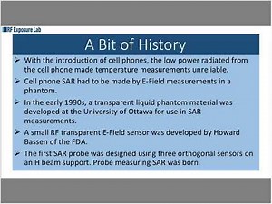 SAR and Radiation Hazards
