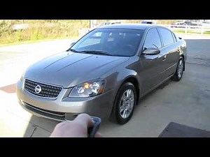 2005 Nissan Altima Full In Depth Tour, Start Up, and Driving