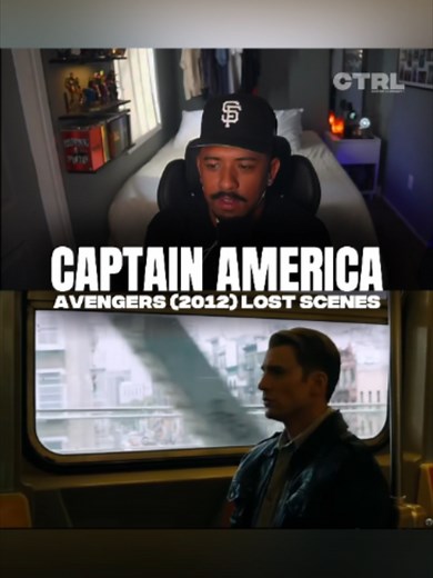 Avengers (2012) Lost Steve Rogers Scene... WHY didnt they add this into the movie?? 😭 #mcu #marvel #marvelstudios #marvelcomics #captainamerica