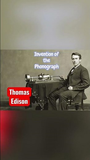 On this day Thomas Edison's phonograph was the first device to reliably record and play back sound.