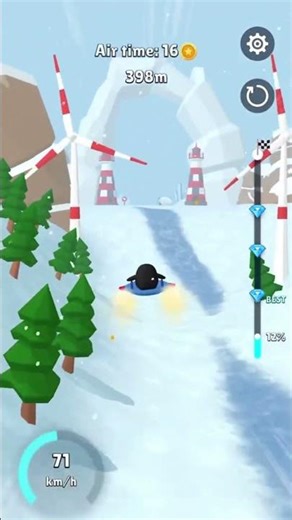 Penguin's Ice Slip 'n' Slide FAIL Fest! 🐧💥