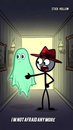 This Stickman Entered a Haunted House… 👻 #StickHollow