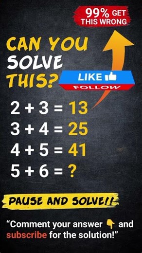 Can You Find the Pattern?