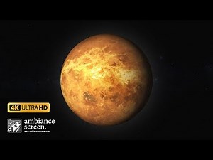 🔭 Planet: Venus #1 - 4K (1 HOUR) | Ambiance Screen.