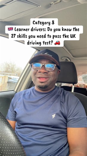 Learner drivers: Do you know the 27 skills you need to pass the UK driving test? 🚗 If you’re preparing for your UK driving test, you must master the 27 driving skills. Independent driving is a key part of the UK driving test, you’ll need to follow directions from a sat nav or road signs confidently. #driving #fypppppppppppppp #fypシ゚viral🖤tiktok #viralvideos #uktiktok