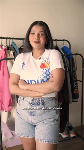 Tarini loves to go out, and for the ICC Men’s Cricket World Cup '23, it’s a must! Now that India is topping the table and we are moving a step ahead to bring back the World Cup home, the feeling is like never before. And what’s cherry on the top is the 20% to up to 40% off at 230 outlets across India with Mastercard, each match is a new priceless experience for me. All she has to do is, Just Tap & Go. With every tap, you stand a chance to win some cool Cricket merchandise. 1500 merches to be won