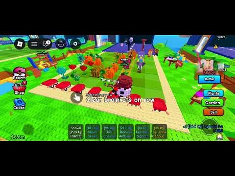 I EXPENDED my garden and unlocked 5 COLUNMS in PLANT vs BRAINROTS🔥 |EP.2