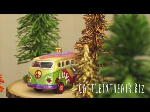 Crepe Paper Pine Trees