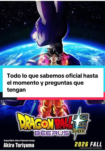 Hola!!! Ya tenemos actualización de algunas informaciones que se dieron en el evento de dragón ball y también aprovecho para responderles algunas dudas que tenían. 🔥⚡️🍀 #dragonball #dragonballsuper #animefyp #anime #dragonballz
