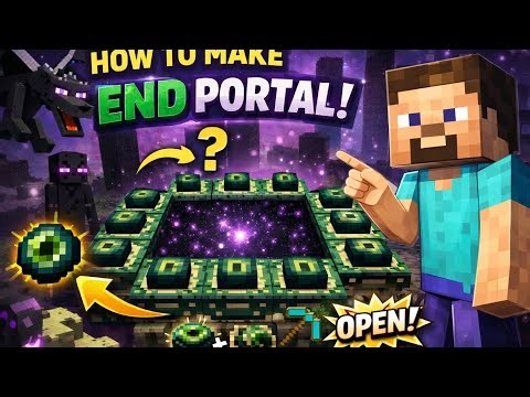How to Make an End Portal in Minecraft | Step-by-Step Tutorial