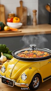 I absolutely need one of these Vw beetle slow cooker in my life! 🤯👏 | LuxArts