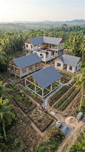 From empty land to a dream farmhouse
