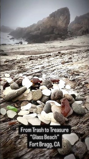 Glass Beach – Sparkling Sea Glass Shores in Fort Bragg, California 🌊✨