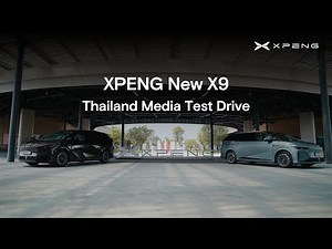 XPENG New X9 Shines in Media Test Drive!
