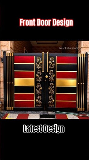 Front Iron Door For Houses #frontdoor #amazingdoor #newdoors #irondoor #irongate