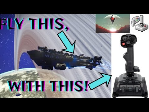 how to play NMS with a flight stick!