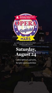 Join us at Nationals Park on Aug. 24 for Opera in the Outfield presented by Mars, Incorporated! Enjoy a FREE screening of Puccini's "Turandot" and come early for interactive pre-show entertainment & family activities! | Washington National Opera