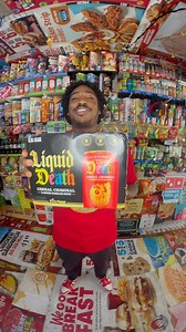 11K views · 1.9K reactions | Let’s try the new @liquiddeath x @pebblescereal 北 #fruitypebbles #liquiddeath #cereal #water #liquid #drink #drinks #cereallover #fruity #new #limited #murderyourthirst #tastetest #tasty #review #drinkreview #explore #explorepage | The Snackin Shack | Facebook